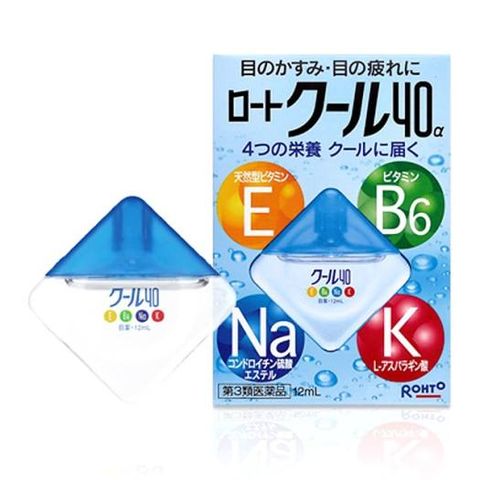 Nước Nhỏ Mắt Rohto Vita 40 12ml - Bổ Sung Vitamin và Dưỡng Ẩm Cho Đôi Mắt, Giảm Mỏi Mắt Hiệu Quả.