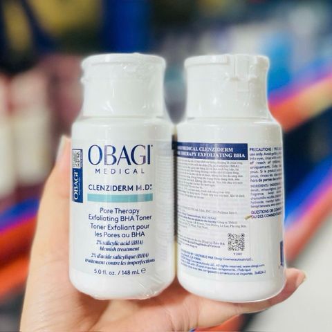 Obagi Clenziderm Exfoliating BHA 2% - Tẩy Tế Bào Chết Làm Sạch Mụn, Giúp Da Mịn Màng và Ngăn Ngừa Mụn Tái Phát