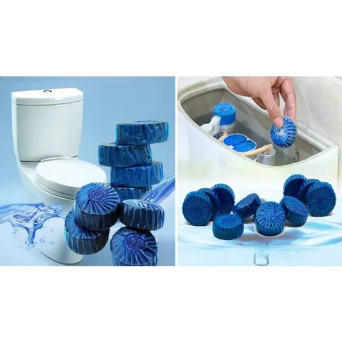 Set 03 viên thả bồn cầu diệt khuẩn, khử mùi Toilet Hương bạc hà và Lavander (60gx3)
