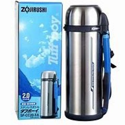 Bình Giữ Nhiệt Zojirushi SF-CC20-XA 2L - Nóng 79°C, Lạnh 7°C, Thép Không Gỉ, Bảo Hành 1 Năm, Tiện Dụng Đi Học, Đi Làm