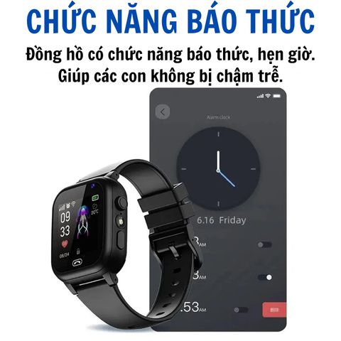 Đồng Hồ Thông Minh Trẻ Em Q15 - Định Vị LBS, Nghe Gọi 2 Chiều, Nhắn Tin, Chống Nước IPX4, SOS Khẩn Cấp - Dành Cho Bé Từ 4 Tuổi