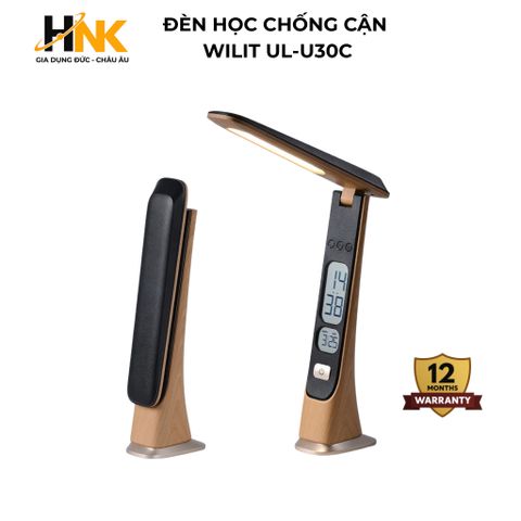 Đèn Học Thông Minh WILIT UL-U30C - LED Chống Cận, 3 Chế Độ Ánh Sáng, Thiết Kế Nhỏ Gọn, Pin Sạc 1800mAh, Bảo Vệ Mắt Tối Ưu