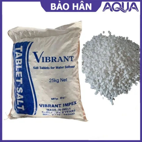 Muối Viên Ấn Độ - Muối Hoàn Nguyên Cation Tinh Khiết 99% dùng Trong Hệ Thống Lọc Nước, An Toàn và Hiệu Quả Cao