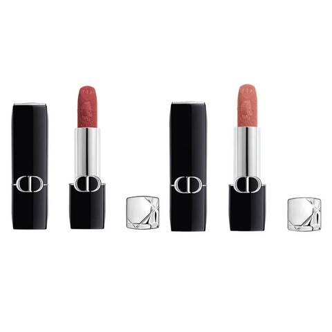 Set Son Dior Rouge Dior Plan De Paris - Bộ Sưu Tập Hạn Chế 2 Món (720 Icone + 100 New Look) - Trang Điểm Sang Trọng từ Dior