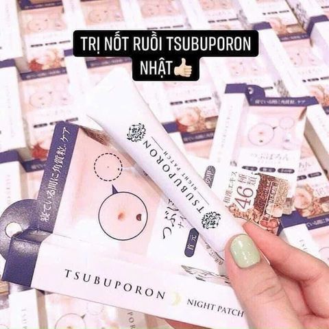 Kem Tẩy Nốt Ruồi Tsubuporon Nhật Nội Địa - Giúp Làm Mờ Nốt Ruồi và Tàn Nhang, Dưỡng Ẩm và Làn Da Rạng Rỡ