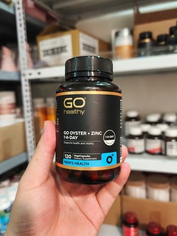 Tinh Chất Hàu Go Healthy 120 Viên - Hỗ Trợ Sinh Lực, Tăng Cường Sức Khỏe Từ Úc, Chất Lượng Cao, Sản Phẩm Đáng Tin Cậy