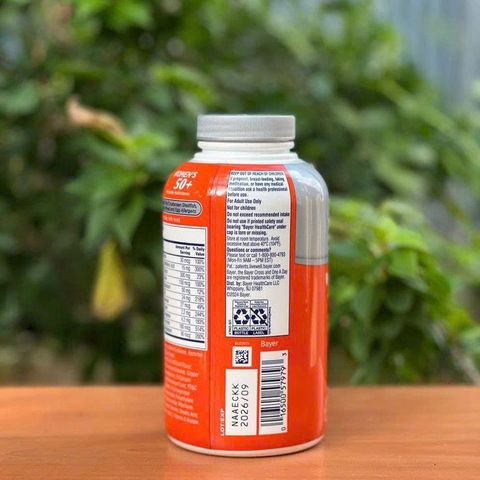 Vitamin Tổng Hợp One A Day Women’s 50+ 300 Viên - Tăng Cường Sức Khỏe Phụ Nữ Trên 50 Tuổi, Hỗ Trợ Tim Mạch, Xương Khớp