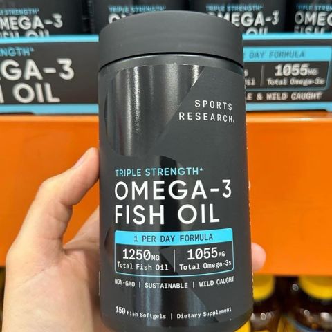 Dầu cá hàm lượng cao SR Triple Strength Omega-3 Fish Oil 150 viên