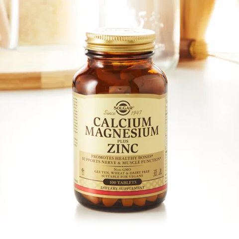 Canxi+Magie+Zinc Solgar USA thuần chay 100 viên