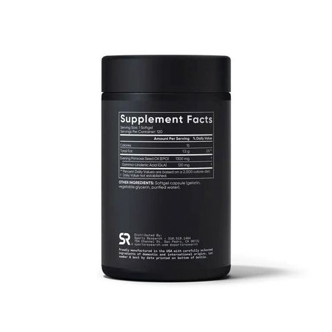 Tinh Dầu Hoa Anh Thảo Evening Primrose Oil 1300mg - Hỗ Trợ Cân Bằng Hormone, Cải Thiện Sắc Đẹp - 90 Viên Sports Research
