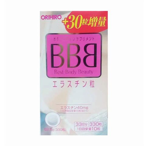Viên Uống Nở Ngực BBB Orihiro 300 Viên - Phát Triển Kích Thước Vòng Một Tự Nhiên Từ Nhật Bản