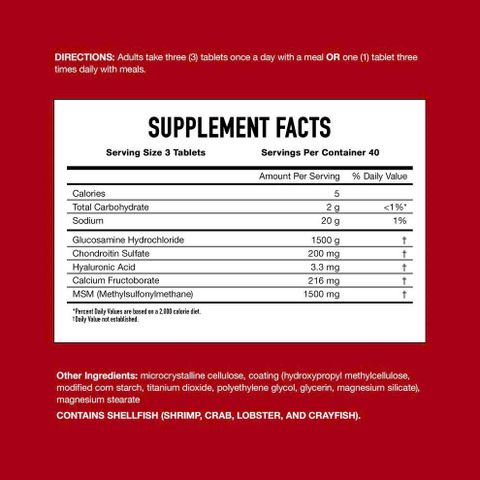 Viên Uống Hỗ Trợ Xương Khớp Move Free Advanced 180 Viên - Glucosamine & Hyaluronic Acid Giúp Cải Thiện Chức Năng Khớp