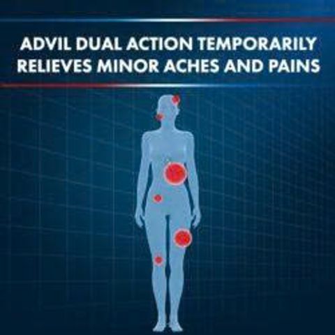 Viên giảm đau Advil Dual Action Acetaminophen 250mg & Ibuprofen 125mg - Giảm Đau Nhanh Chóng Hiệu Quả 216 Viên