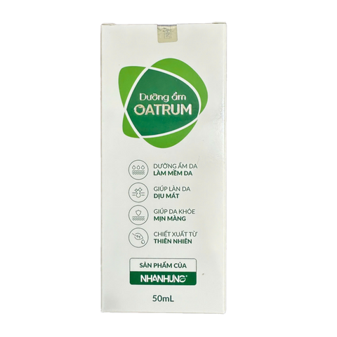Kem Dưỡng Ẩm Oatrum 50ml - Giúp Làm Mềm Da, Dịu Da Rôm Sảy, Mẩn Ngứa, Hăm Da - Dành Cho Bé, Trẻ Nhỏ và Người Lớn