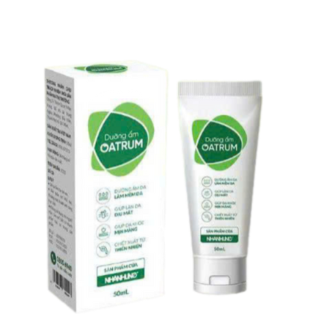 Kem Dưỡng Ẩm Oatrum 50ml - Giúp Làm Mềm Da, Dịu Da Rôm Sảy, Mẩn Ngứa, Hăm Da - Dành Cho Bé, Trẻ Nhỏ và Người Lớn