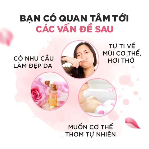 Viên uống thơm cơ thể, đẹp da DHC Bulgarian Rose Nhật Bản 40 viên