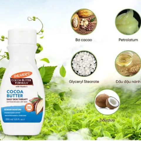 Sữa Dưỡng Thể Palmer’s Cocoa Butter 400ml - Dưỡng ẩm, làm mềm da với Vitamin E, phù hợp với khí hậu nóng ẩm Việt Nam