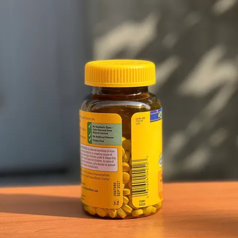 Viên Uống Bổ Sung Sắt Nature Made 65mg - Tăng Cường Sức Khỏe, Hỗ Trợ Mẹ Bầu & Hệ Miễn Dịch - 365 Viên
