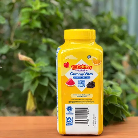 Kẹo Gummy Vites L’il Critters Bổ Sung Vitamin cho Trẻ Em - 300 Viên, Hỗ Trợ Sức Khỏe và Phát Triển Tối Ưu