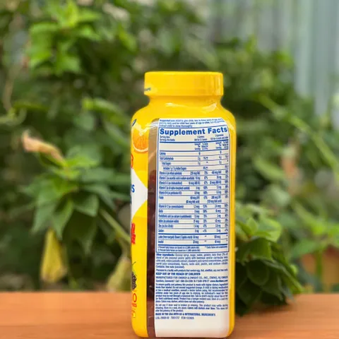 Kẹo Gummy Vites L’il Critters Bổ Sung Vitamin cho Trẻ Em - 300 Viên, Hỗ Trợ Sức Khỏe và Phát Triển Tối Ưu
