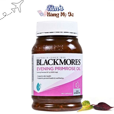 Tinh Dầu Hoa Anh Thảo Blackmores Evening Primrose Oil - Hỗ Trợ Cân Bằng Nội Tiết Tố Nữ Và Sức Khỏe Da, 190 Viên