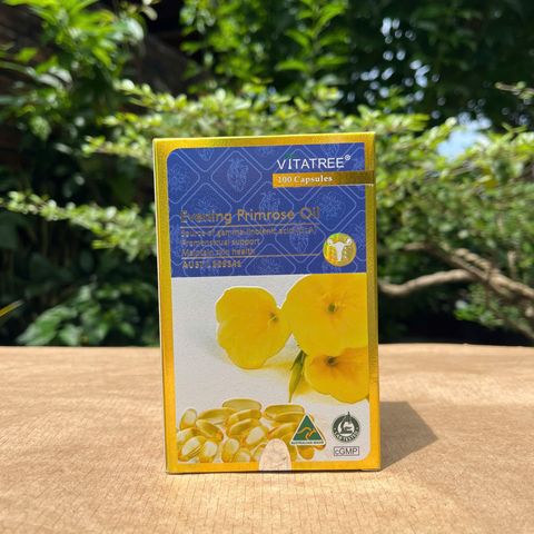 Tinh Dầu Hoa Anh Thảo Vitatree Evening Primrose Oil - 100 Viên Hỗ Trợ Cân Bằng Nội Tiết và Sức Khỏe Da Cho Phụ Nữ