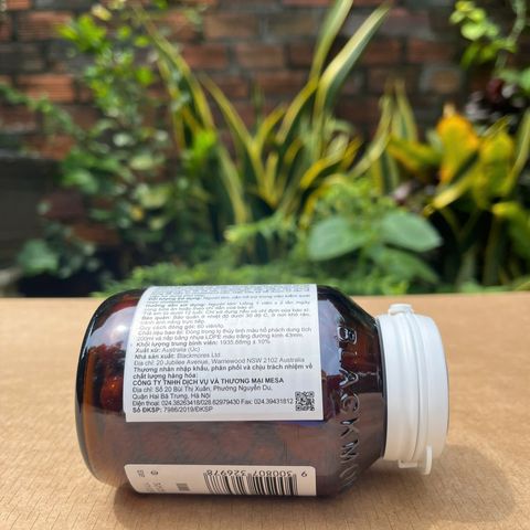 Viên uống Blackmores Cholesterol Health 60 viên - Hỗ trợ tim mạch, giảm hấp thu cholesterol, tốt cho người có vấn đề mỡ máu