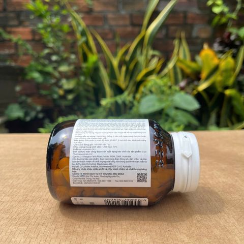 Viên uống Magiê Blackmores Bio Magnesium Hỗ Trợ Cơ Bắp, Tim Mạch và Hệ Thần Kinh - Thực Phẩm Bảo Vệ Sức Khỏe 100 Viên Úc