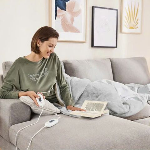 Gối Ôm Giữ Nhiệt Silvercrest - Đệm Sưởi 100% Polyester, 6 Mức Nhiệt Độ, Tự Động Tắt, Thoáng Mát, Dễ Giặt