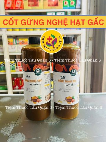 Cốt Rượu Nghệ Gừng Hạt Gấc Hạ Thổ - Dưỡng Da Mẹ Bầu và Sau Sinh, Giúp Làm Sáng và Mờ Thâm Sạm