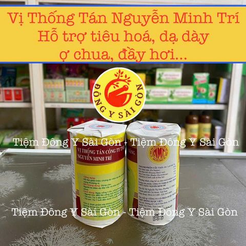 Vi Thống Tán Nguyễn Minh Trí 35g - Hỗ Trợ Ợ Hơi, Ợ Chua, Viêm Loét Dạ Dày Tá Tràng - Cách Dùng An Toàn và Hiệu Quả