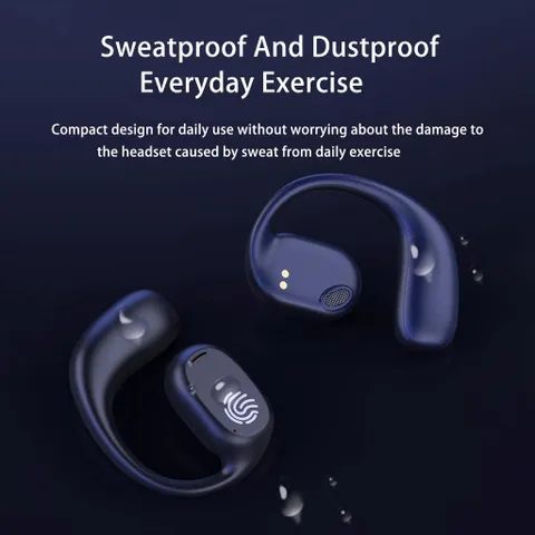 Tai Nghe Bluetooth Không Dây GT280 V5.3 Chống Nước - Âm Thanh HIFI Stereo Cho iPhone & Android, Thời Gian Nghe Lên Đến 9.5 Giờ