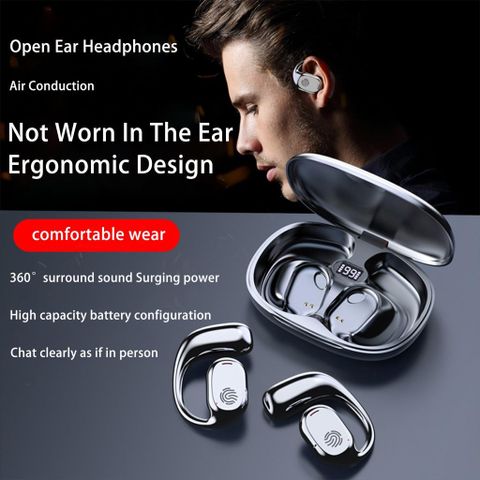 Tai Nghe Bluetooth Không Dây GT280 V5.3 Chống Nước - Âm Thanh STEREO HIFI Cho iPhone và Android, Thời Gian Chạy 9.5 Giờ