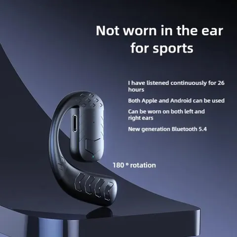 Tai Nghe Bluetooth V5.4 T30 Không Dây - Giảm Tiếng Ồn, Pin Trâu, Âm Thanh Stereo Dành Cho Lái Xe, Shipper, Kinh Doanh