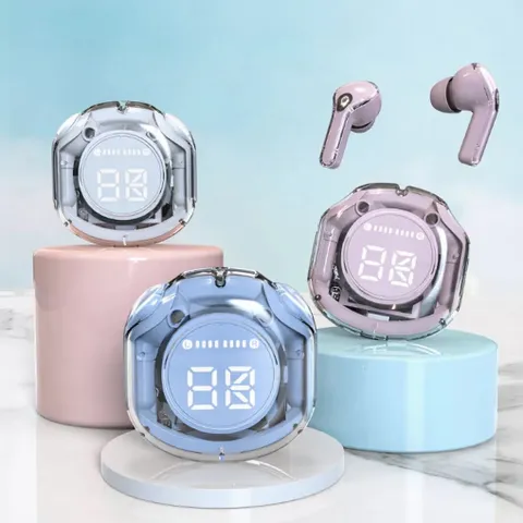 Tai Nghe Bluetooth TWS KY9 Mini - Khử Tiếng Ồn, Màn Hình Kỹ Thuật Số, Tích Hợp Mic, 5 Giờ Làm Việc, Sạc Type-C, 3 Màu Sắc