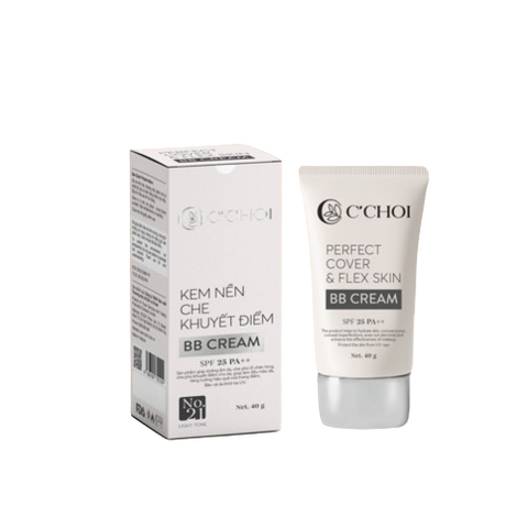 Kem Nền C'Choi BB Cream Organic Che Khuyết Điểm Dưỡng Ẩm Kiềm Dầu An Toàn Cho Mẹ Bầu - Lành Tính, Làn Da Rạng Rỡ, SPF 25 PA++