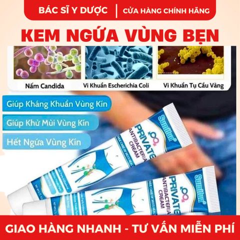 Kem Bôi Giảm Ngứa Vùng Kín Thảo Mộc SUMIFUN 20g - Hỗ Trợ Giảm Viêm, Nấm Ngứa, Lấy Lại Sự Tự Tin Sinh Hoạt