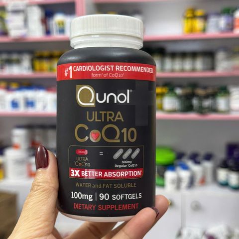 Qunol Ultra CoQ10 100mg 90 Viên/120 viên – Tăng Cường Năng Lượng và Bảo Vệ Tim Mạch Hiệu Quả, Hỗ Trợ Chống Oxy Hóa