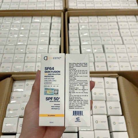 Kem chống nắng Hyaestic Skin Fusion SF64 Sun And Pollution Protector SPF50+ (50ml)