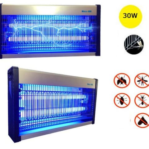 Đèn diệt côn trùng Maxx 80E - Bẫy muỗi hiệu quả 95% với ánh sáng UV an toàn, vùng hoạt động 80-100m2, tiết kiệm điện, chống ồn.