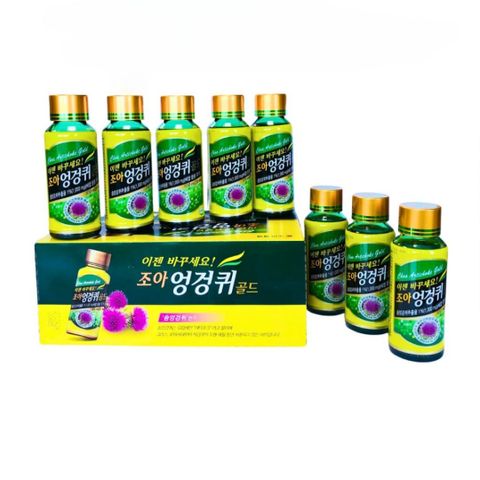 Nước Choa Artichoke Gold AGK 100ml - Giải Rượu, Mát Gan, Thanh Lọc Cơ Thể, Hỗ Trợ Phục Hồi Sức Khỏe Tự Nhiên