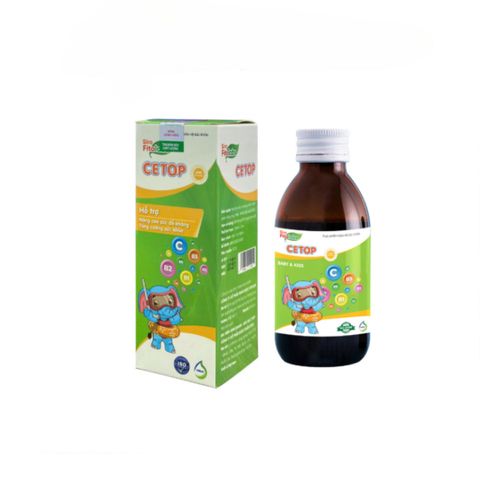 Vitamin Tổng Hợp Cho Bé Fitolabs CETOP - Tăng Cường Miễn Dịch và Hấp Thu Dinh Dưỡng - Lọ 100ml dành cho Trẻ từ 1 tuổi