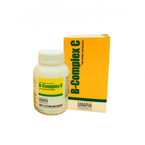 Viên uống B-Complex C 100 viên nang cứng - Tăng cường sức khỏe, hỗ trợ vitamin nhóm B & C, nâng cao sức đề kháng, giảm mệt mỏi.