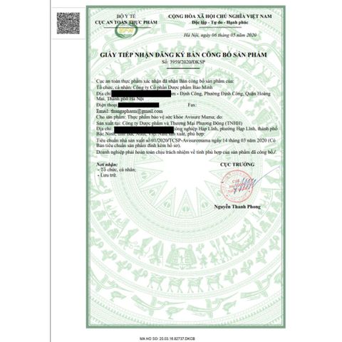 Combo Vitamin Bầu Avisure Mama - Canxi, DHA, Sắt và Folic Acid Hỗ Trợ Sức Khỏe Mẹ và Phát Triển Thai Nhi