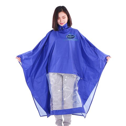 Áo Mưa Avisure Cao Cấp Trùm 1 Người - Chống Thấm Nước Toàn Diện, Dáng Rộng Thời Trang, Phù Hợp Mùa Đông