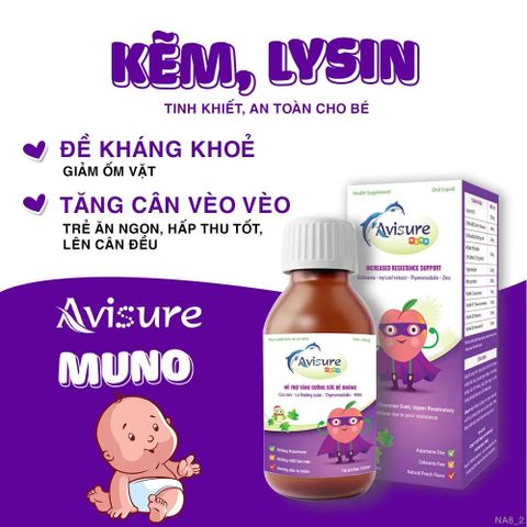 Bộ Tứ Nutritional Combo Avisure D3MK7 - DHA, Sắt Safoli, Tăng Cường Miễn Dịch, Hỗ Trợ Phát Triển Trí Não Cho Trẻ Em