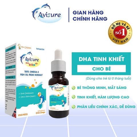 Bộ Tứ Nutritional Combo Avisure D3MK7 - DHA, Sắt Safoli, Tăng Cường Miễn Dịch, Hỗ Trợ Phát Triển Trí Não Cho Trẻ Em