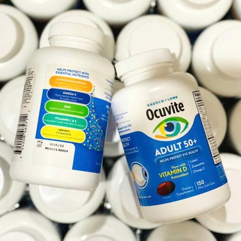 Bổ mắt Ocuvite Adult 50+ USA 150 viên