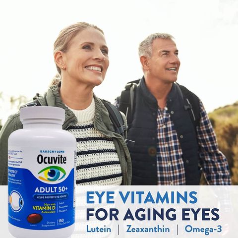 Bổ mắt Ocuvite Adult 50+ USA 150 viên