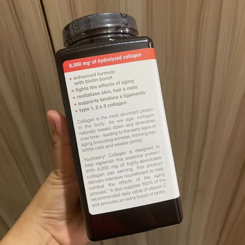 Viên Uống Youtheory Collagen + Biotin 390 Viên - Hỗ Trợ Đẹp Da, Tóc, Móng Và Ngăn Ngừa Lão Hóa - Sản Phẩm Hàng Mỹ Chất Lượng Cao